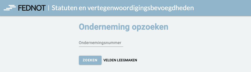 Statuten en vertegenwoordigingsbevoegdheden platform